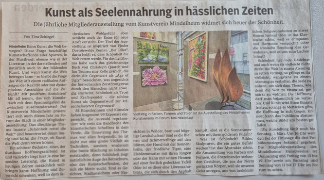 Artikel in der Augsburger Allgemeinen vom 25.02.2026