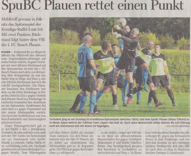 Freie Presse vom 21.10.2014