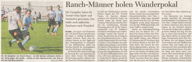 Freie Presse vom 02.08.2017