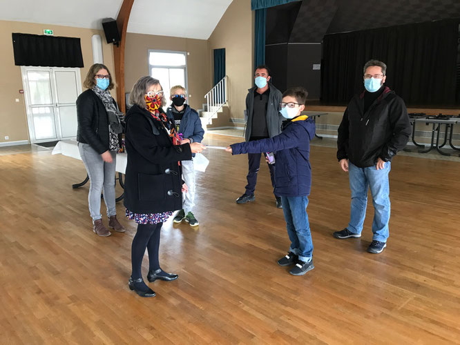 Photo de la remise des récompenses samedi 17 octobre.