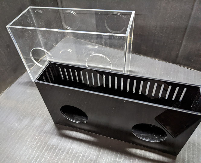 【ラスト1】海外式　オーバーフローボックス　サイドフロー　600GHL ラスト1】海外式 オーバーフローボックス サイドフロー 600GHL