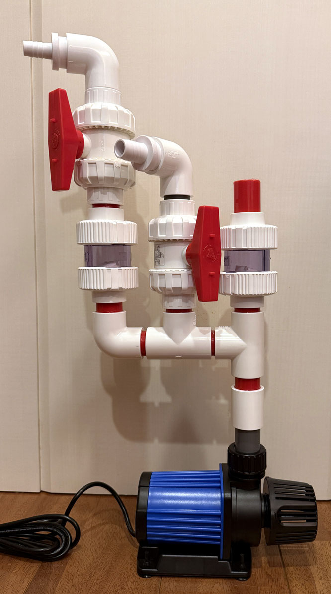 hsbao dcポンプ　レッドシーリーファー300　オーバーフロー水槽　DCポンプ　オーバーフロー水槽用分岐配管