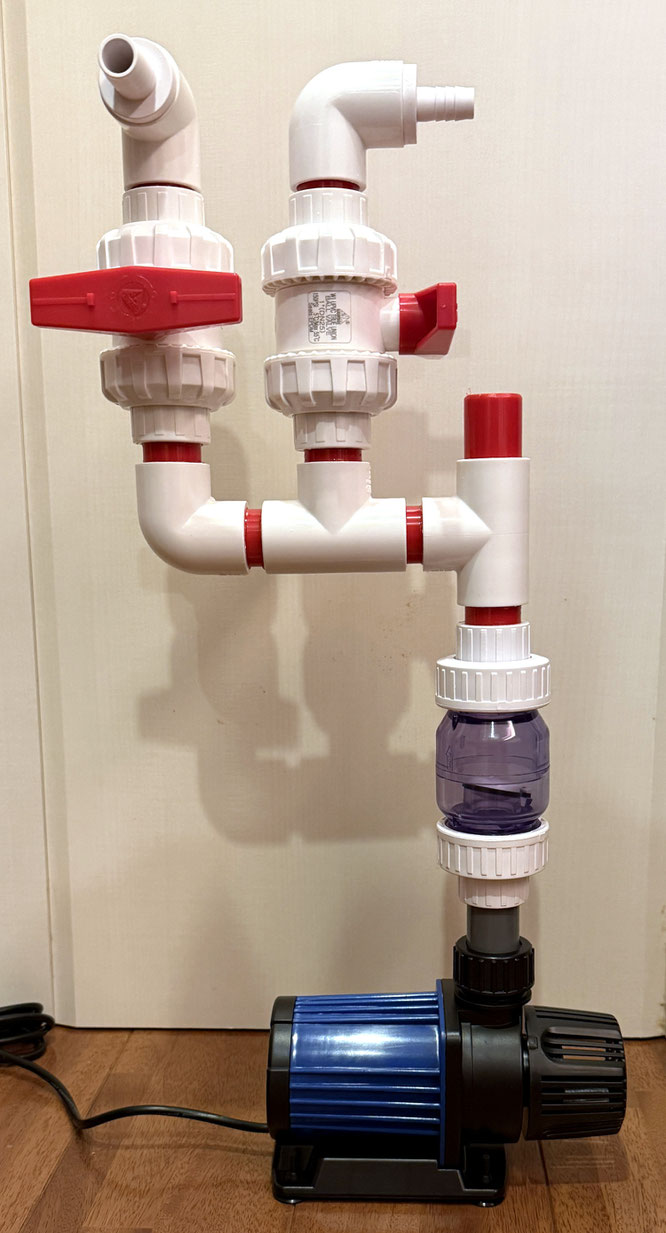 hsbao dcポンプ　レッドシーリーファー300　オーバーフロー水槽　DCポンプ　オーバーフロー水槽用分岐配管