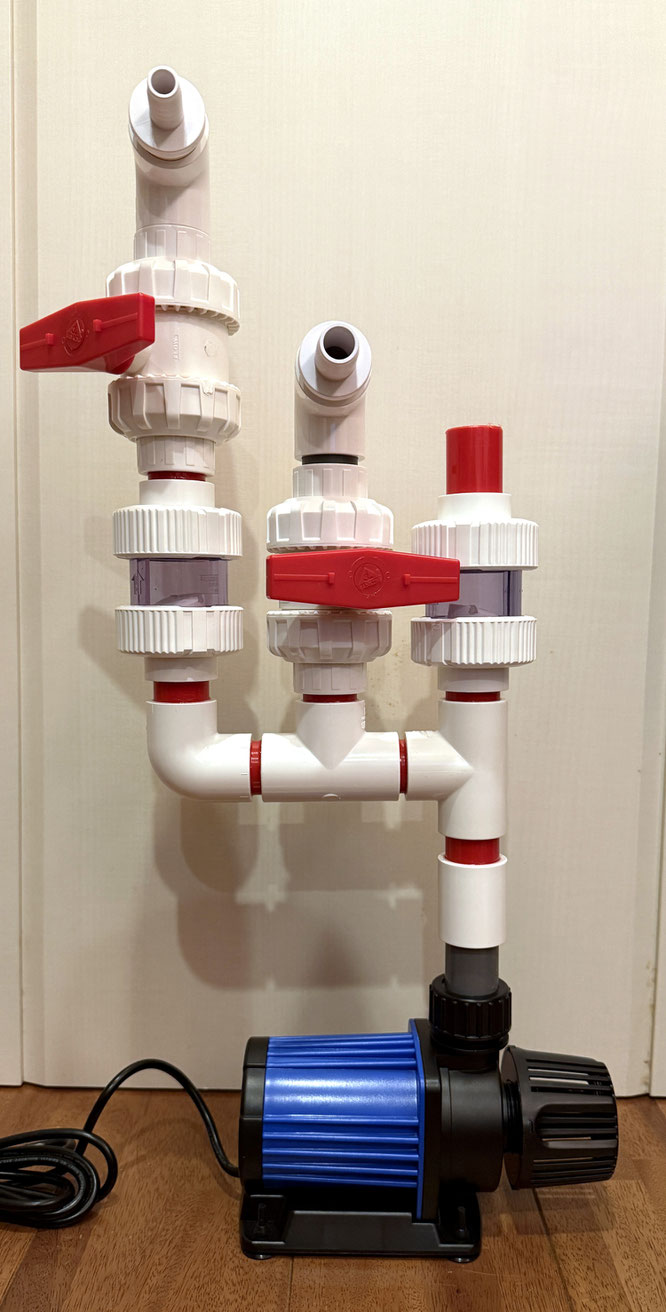 hsbao dcポンプ　レッドシーリーファー300　オーバーフロー水槽　DCポンプ　オーバーフロー水槽用分岐配管