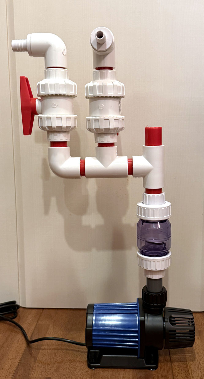 hsbao dcポンプ　レッドシーリーファー300　オーバーフロー水槽　DCポンプ　オーバーフロー水槽用分岐配管