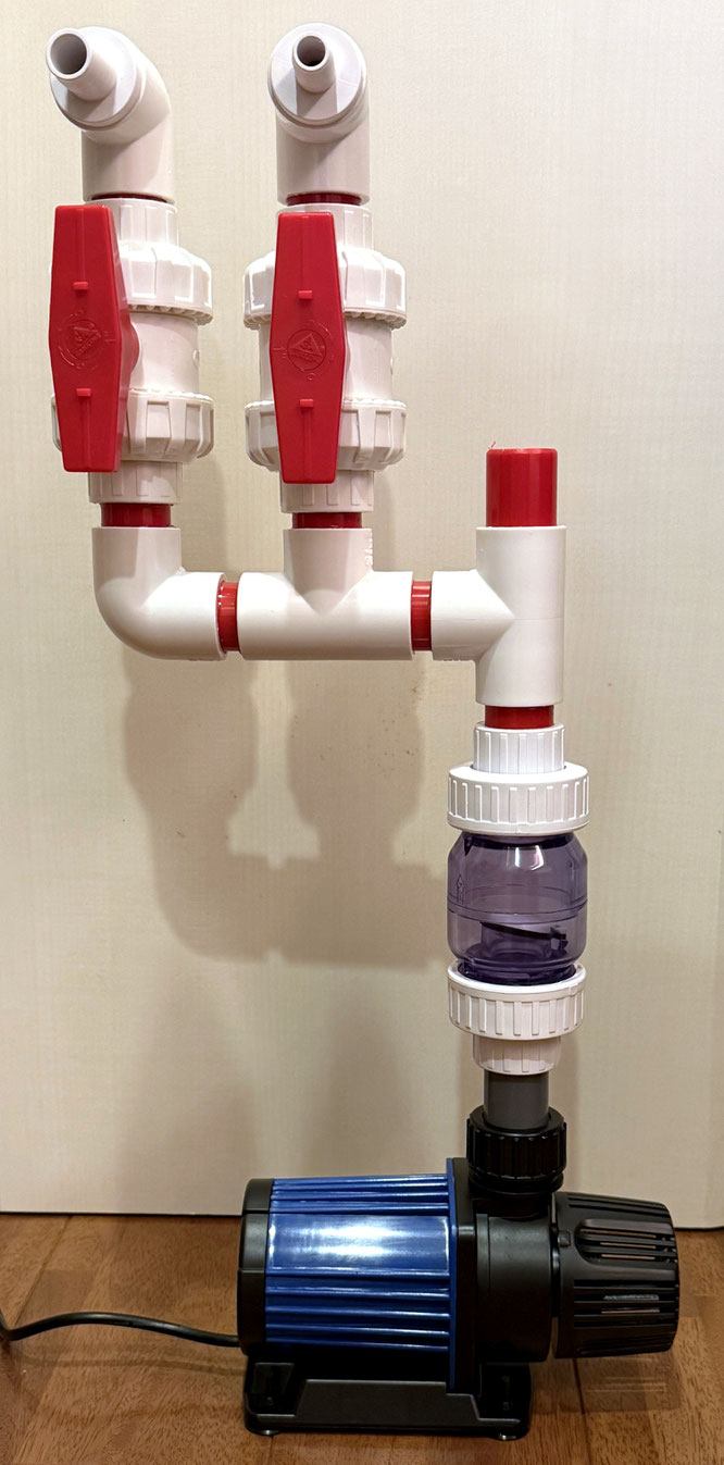 hsbao dcポンプ　レッドシーリーファー300　オーバーフロー水槽　DCポンプ　オーバーフロー水槽用分岐配管