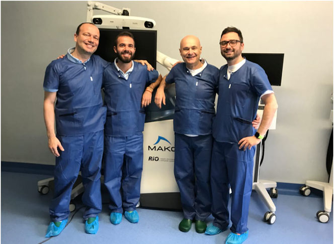 Membri dello staff della clinica