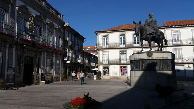 Praça da República, Viana do Castelo, Minho, Nordportugal, Portugal