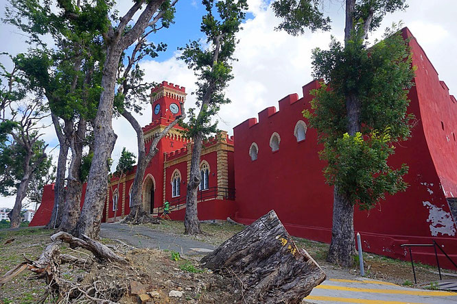 Das Fort Christian in Charlotte Amalie