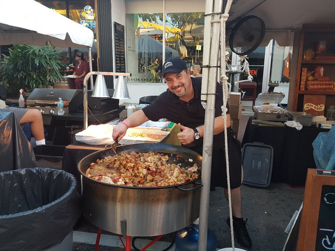 Leckere kubanische Küche im Riesentopf