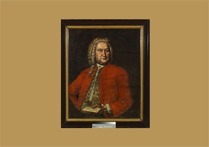 Unbekannter Meister, Bildnis Carl Christian Besser, um 1750, ©Städtischen Museen Zittau, Foto: Jürgen Matschie