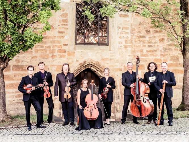 Das Thüringer Bachcollegium eröffnet das Festival, Foto: Jan Kobel