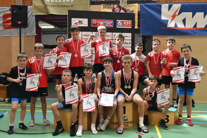 Die Medaillengewinner des TRSV