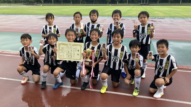 2022年度 佐倉市少年サッカー選手権大会　優勝　於：岩名運動公園球技場