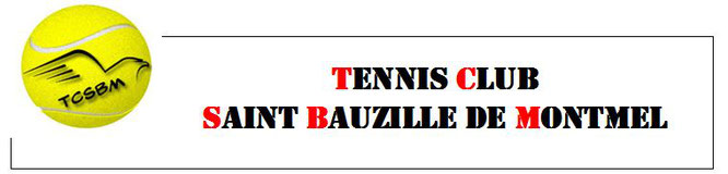 Logo du Tennis Club de Saint Bauzille de Montmel