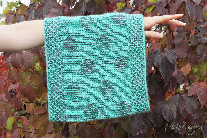 Tunisian Bubble Cowl Haekelreigen Pattern