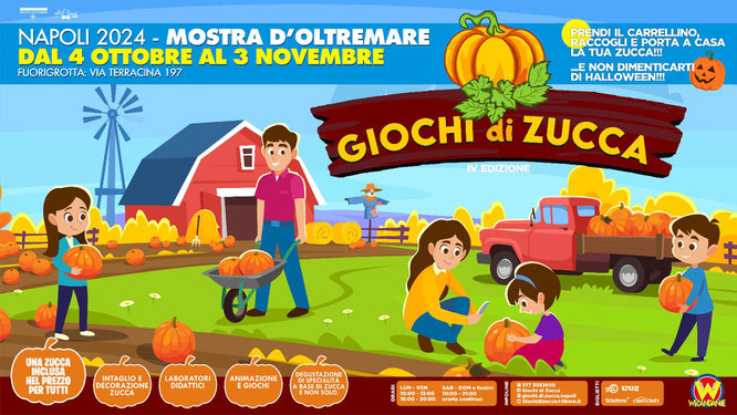 gioch di zucca in campania I "giochi di zucca" sono attività divertenti e creative legate alla stagione autunnale, in particolare al periodo di Halloween, quando le zucche sono un simbolo tipico. Ecco alcune idee per giochi e attività che coinvolgono le 