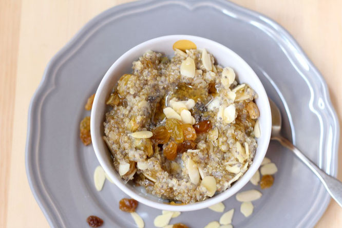 Overnight Almond-Chia Quinoa - Homemade Nutrition - Nutrition that fits ...