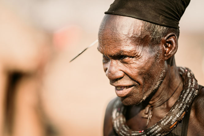 faces of namibia himba chief epupa falls