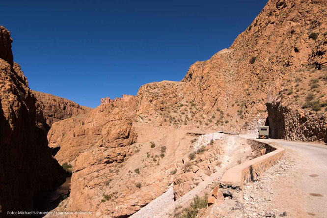 fantastische Landschaft im Tal des Dades