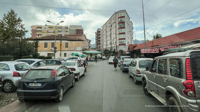 Shkodra mit dem Wohnmobil