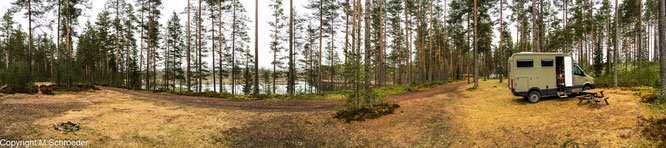 Stellplätze in Skandinavien, Schweden, Norwegen