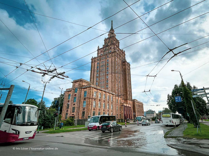 Mit dem Wohnmobil in Riga, der Hauptstadt von Lettland