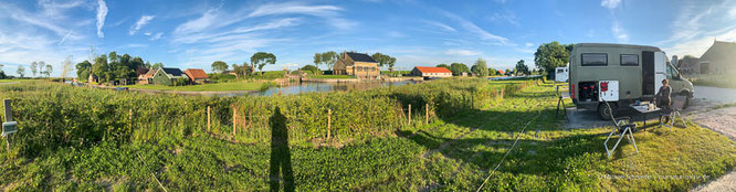 Wohnmobilstellplätze am Nationalpark Lauwersmeer