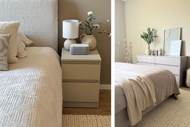 Ideeën warme beige slaapkamer