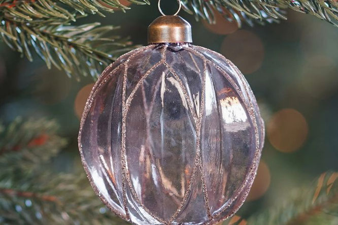 Sfeervolle Scandinavische glazen kerstballen