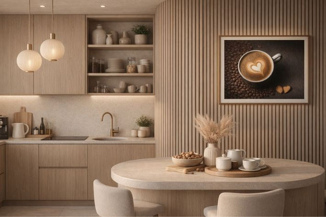 Ideeën licht eikenhouten woonkeuken