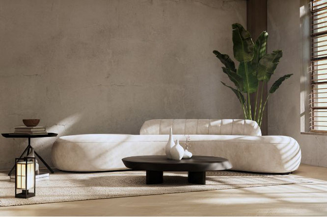 woontrends 2026 - gradient wall ideeën woonkamer