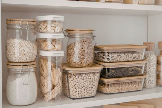 Keuken voordelig inrichten met voedselopbergers