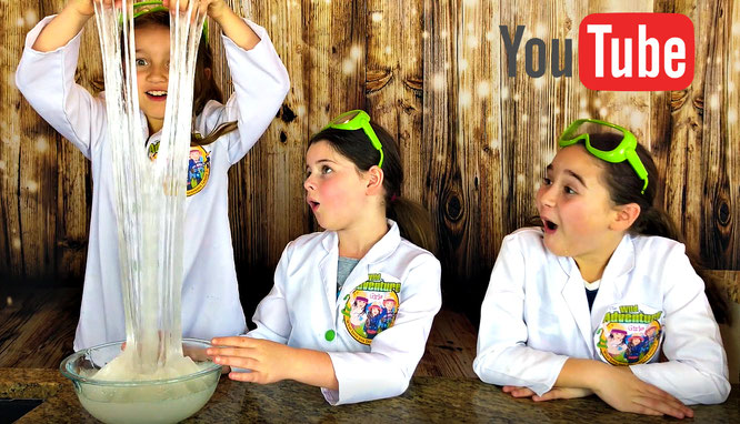 The Wild Adventure Girls, slime, diy, bubble wrap slime