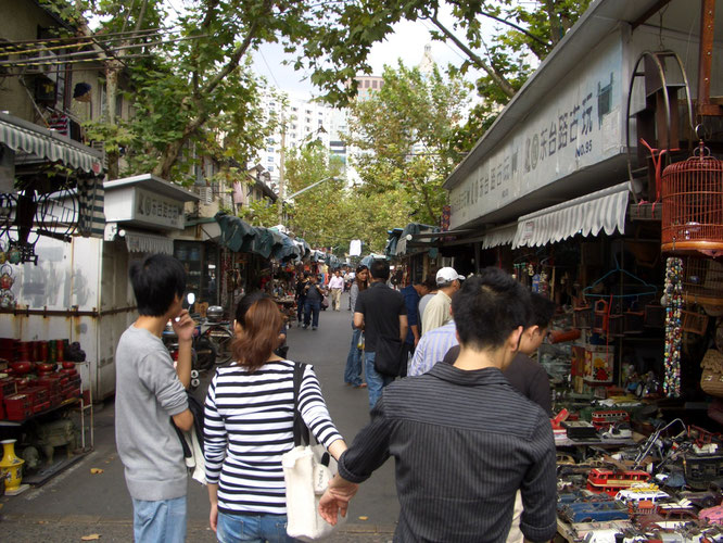 Antik-Markt nahe XinTianDi, Shanghai - China