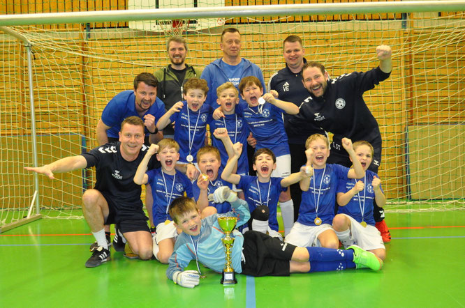 Das siegreiche Team der SG Hollstadt.