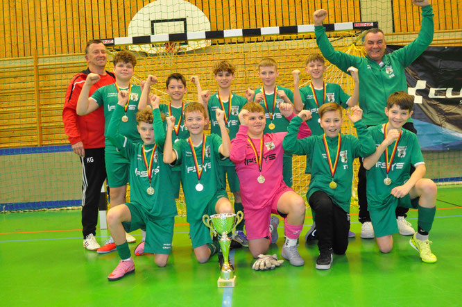 Die siegreiche Mannschaft aus Großbardorf. Foto: TSV, Rebhan