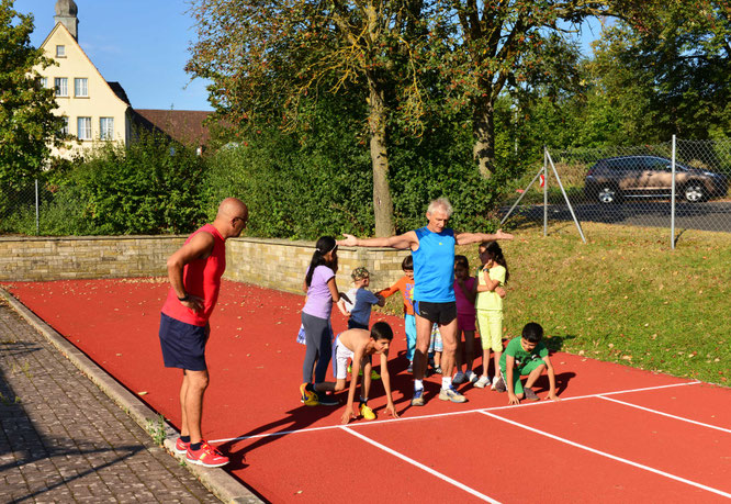 Kurz vor dem Start zum Sprint. Foto: Fred Rautenberg