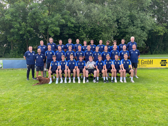 Die Herren in der Saison 2024/25. Foto: TSV