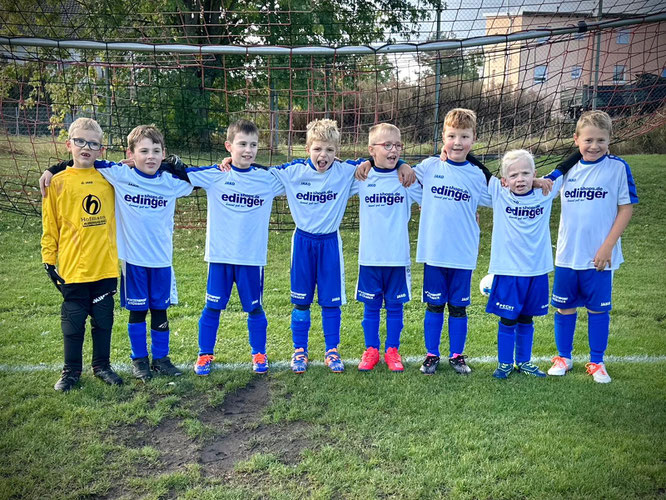 Die U 9 in der Saison 2024/25. Foto: TSV