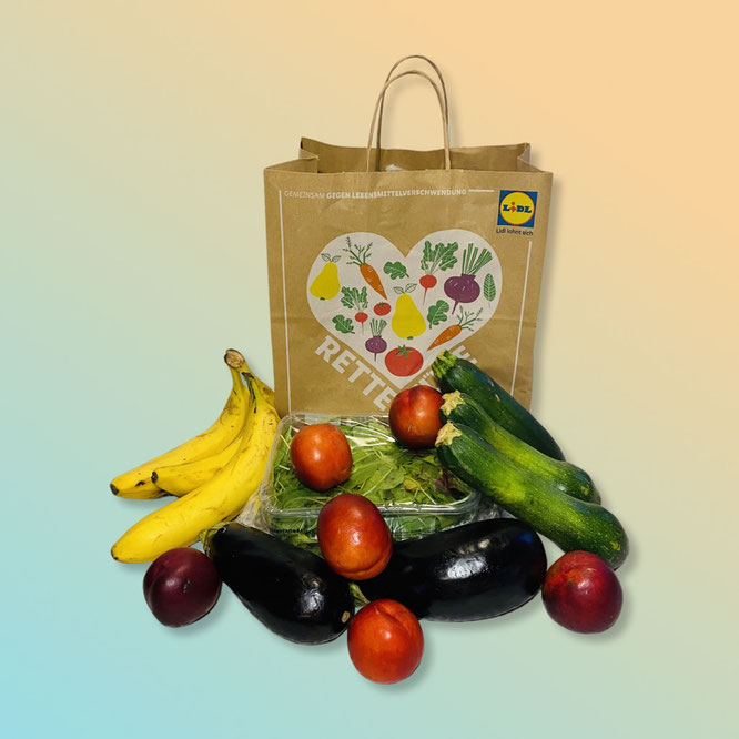 Chance - geben für abagfullofbeautys Gemüse Webseite! 3€ und Die Lidl eine - Rettertüte zweite Obst