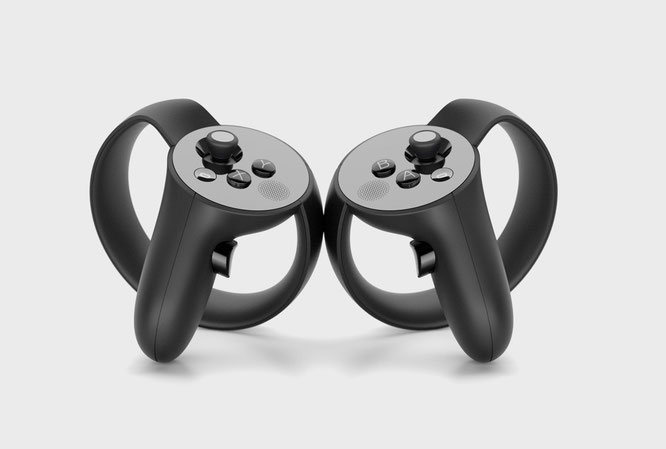 Erfassen die Bewegungen des Users und kosten wohl um die 200 Euro: Die Touch-Controller für Oculus Rift.