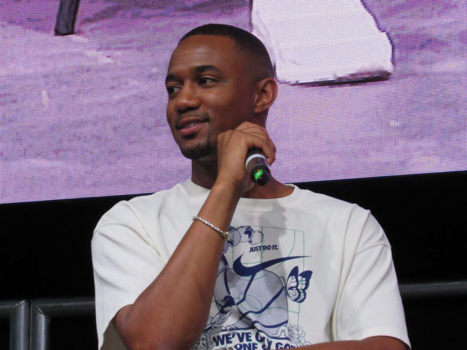 Jessie T. Usher at Comic Con Manchester