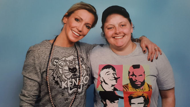 Katie Cassidy & Liv at DCC Spring Edition 2018