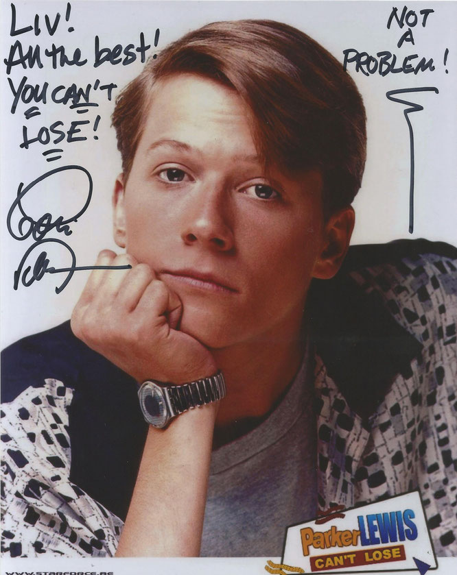 Corin Nemec autograph at FACTS convention