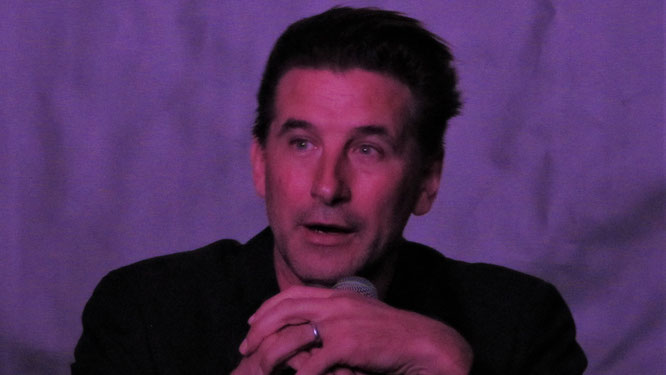 William Baldwin (known for movies and series like: "Backdraft", "Sliver", "Northern Rescue", "Flatliners" and "Gossip Girl") during his panel at Weekend of Hell Oberhausen 2015