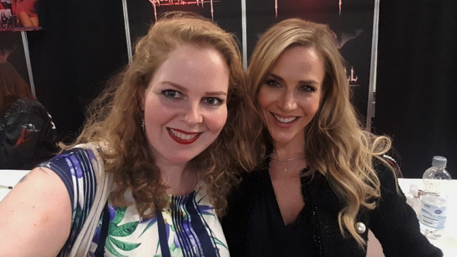 My selfie with Julie Benz at Weekend of Hell