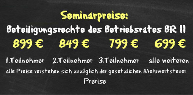 Staffelpreise BR II