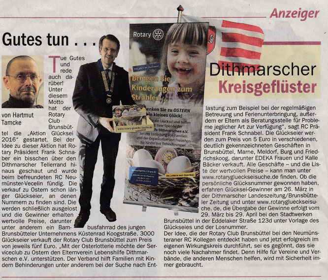 Tu Gutes und sprich drüber...