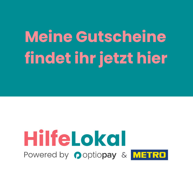 Über der Portal www.HilfeLokal.de können Gastronomen und andere selbstständige Unternehmer schnell und einfach digitale Gutscheine erstellen und ihren Kunden anbieten. Quelle: HilfeLokal.de.